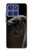 S1597 Noir Mamba Serpent Etui Coque Housse pour Motorola Moto G Stylus 5G (2025,2026), Edge 60 Stylus