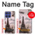 S2211 Carte postale de Paris Tour Eiffel Etui Coque Housse pour Motorola Moto G Stylus 5G (2025,2026), Edge 60 Stylus
