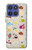 S2321 Aliments et boissons sans soudure Etui Coque Housse pour Motorola Moto G Stylus 5G (2025,2026), Edge 60 Stylus