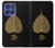 S2331 Feuille d'or bouddhiste Symbole de l'OM Etui Coque Housse pour Motorola Moto G Stylus 5G (2025), Edge 60 Stylus