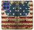 S2349 Old American Drapeau Etui Coque Housse pour Motorola Moto G Stylus 5G (2025), Edge 60 Stylus