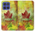 S2523 Canada Feuille d'érable d'automne Etui Coque Housse pour Motorola Moto G Stylus 5G (2025,2026), Edge 60 Stylus