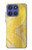 S2713 Serpent jaune imprimé graphique Peau Etui Coque Housse pour Motorola Moto G Stylus 5G (2025,2026), Edge 60 Stylus