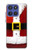 S2846 Costume de Noël Père Noël Rouge Etui Coque Housse pour Motorola Moto G Stylus 5G (2025,2026), Edge 60 Stylus