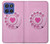 S2847 Rose Rétro téléphone Rotatif Etui Coque Housse pour Motorola Moto G Stylus 5G (2025,2026), Edge 60 Stylus