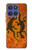 S2901 Lezard Art autochtone Etui Coque Housse pour Motorola Moto G Stylus 5G (2025,2026), Edge 60 Stylus