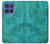 S3147 Aqua Marbre Pierre Etui Coque Housse pour Motorola Moto G Stylus 5G (2025,2026), Edge 60 Stylus