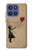 S3170 Fille de coeur hors de portée Etui Coque Housse pour Motorola Moto G Stylus 5G (2025,2026), Edge 60 Stylus