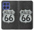 S3207 Route 66 Etui Coque Housse pour Motorola Moto G Stylus 5G (2025,2026), Edge 60 Stylus