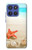 S3212 Coquilles de mer Étoile de mer Plage Etui Coque Housse pour Motorola Moto G Stylus 5G (2025,2026), Edge 60 Stylus