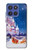 S3282 Château de Santa Noël Etui Coque Housse pour Motorola Moto G Stylus 5G (2025,2026), Edge 60 Stylus