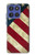 S3295 Drapeau national des États-Unis Etui Coque Housse pour Motorola Moto G Stylus 5G (2025,2026), Edge 60 Stylus