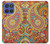 S3402 Floral Paisley Seamless Etui Coque Housse pour Motorola Moto G Stylus 5G (2025), Edge 60 Stylus