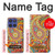 S3402 Floral Paisley Seamless Etui Coque Housse pour Motorola Moto G Stylus 5G (2025), Edge 60 Stylus