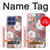 S3716 Motif floral rose Etui Coque Housse pour Motorola Moto G Stylus 5G (2025), Edge 60 Stylus