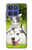 S3795 Peinture Husky Sibérien Ludique Chaton Grincheux Etui Coque Housse pour Motorola Moto G Stylus 5G (2025), Edge 60 Stylus