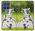 S3795 Peinture Husky Sibérien Ludique Chaton Grincheux Etui Coque Housse pour Motorola Moto G Stylus 5G (2025,2026), Edge 60 Stylus