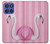 S3805 Flamant Rose Pastel Etui Coque Housse pour Motorola Moto G Stylus 5G (2025), Edge 60 Stylus