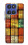 S3861 Bloc de conteneur coloré Etui Coque Housse pour Motorola Moto G Stylus 5G (2025,2026), Edge 60 Stylus