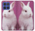 S3870 Mignon bébé lapin Etui Coque Housse pour Motorola Moto G Stylus 5G (2025,2026), Edge 60 Stylus