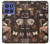 S3877 Université sombre Etui Coque Housse pour Motorola Moto G Stylus 5G (2025,2026), Edge 60 Stylus