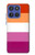 S3887 Drapeau de la fierté lesbienne Etui Coque Housse pour Motorola Moto G Stylus 5G (2025,2026), Edge 60 Stylus