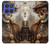 S3949 Crâne Steampunk Fumer Etui Coque Housse pour Motorola Moto G Stylus 5G (2025,2026), Edge 60 Stylus