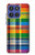 S3983 Texture de tissu LGBTQ Etui Coque Housse pour Motorola Moto G Stylus 5G (2025,2026), Edge 60 Stylus