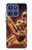 S3984 Squelette de feu jouant de la guitare Etui Coque Housse pour Motorola Moto G Stylus 5G (2025,2026), Edge 60 Stylus