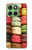 S0080 macarons Etui Coque Housse pour Motorola Edge 60