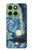S0213 Van Gogh Starry Nights Etui Coque Housse pour Motorola Edge 60