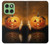 S1083 Citrouille araignée bougies Halloween Etui Coque Housse pour Motorola Edge 60