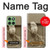 S1386 Sculpture papier Chouette Etui Coque Housse pour Motorola Edge 60