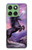 S1461 Licorne Fantaisie Cheval Etui Coque Housse pour Motorola Edge 60