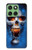 S1462 vampire crâne Etui Coque Housse pour Motorola Edge 60