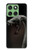 S1597 Noir Mamba Serpent Etui Coque Housse pour Motorola Edge 60