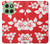 S1949 Motif Hibiscus hawaïenne Etui Coque Housse pour Motorola Edge 60