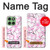 S1972 Sakura fleur de Cerisiers Etui Coque Housse pour Motorola Edge 60