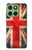 S2303 Drapeau britannique UK Millésime Etui Coque Housse pour Motorola Edge 60