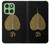 S2331 Feuille d'or bouddhiste Symbole de l'OM Etui Coque Housse pour Motorola Edge 60