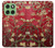 S2414 Rouge Fleur amandier Van Gogh Etui Coque Housse pour Motorola Edge 60