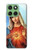 S2420 La Vierge Marie Santa Maria Etui Coque Housse pour Motorola Edge 60