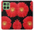 S2478 fleur rouge Daisy Etui Coque Housse pour Motorola Edge 60