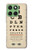 S2502 Tableau d'examen des yeux Etui Coque Housse pour Motorola Edge 60