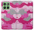 S2525 Rose Camo camouflage Etui Coque Housse pour Motorola Edge 60