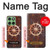 S2766 Roue de bateau Rusty Texture Etui Coque Housse pour Motorola Edge 60