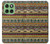 S2860 Boho Hippie Motif aztèque Etui Coque Housse pour Motorola Edge 60