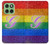 S2899 Arc en ciel LGBT Gay Pride Drapeau Etui Coque Housse pour Motorola Edge 60