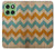 S3033 Bois Chevron Imprimé millésimé Graphic Etui Coque Housse pour Motorola Edge 60
