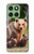 S3558 Famille d'ours Etui Coque Housse pour Motorola Edge 60
